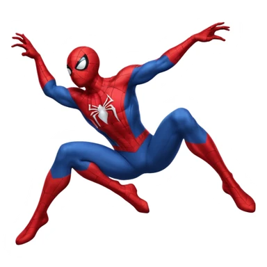 spiderman web slinging sticker