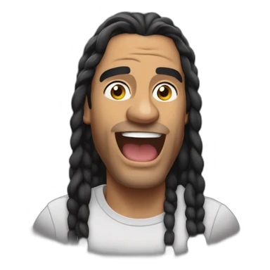 French Rapper Khali singing   sticker