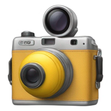 the the back side of the camera is on legs sticker