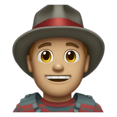 Nightmare on elm street sticker