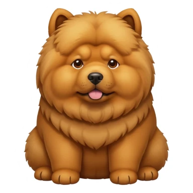 chow chow dog sticker