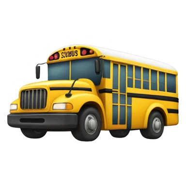 School bus sticker