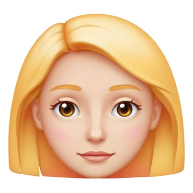 half face before and after glowing skin, minimal emoji illustration, pastel colors, smooth gradient sticker