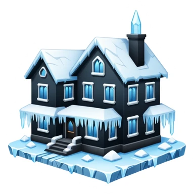 frozen big houses sticker