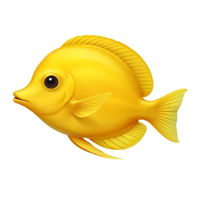 Yellow Tang sticker