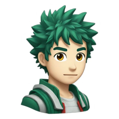 Izuku midoria sticker