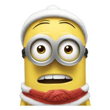 Minion at Christmas  sticker