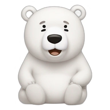 we bare bear sticker