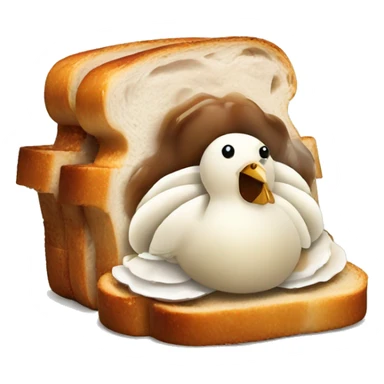Turkey with Burnt toast (dark) and oyster sticker