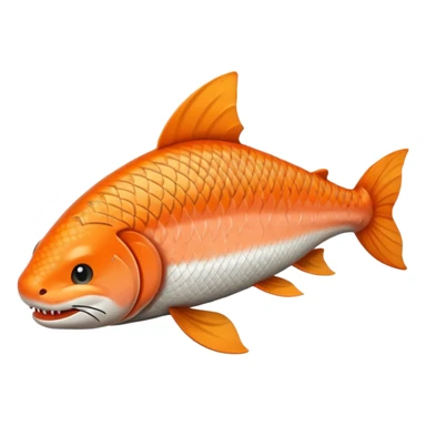 make a salmon with cat ears sticker