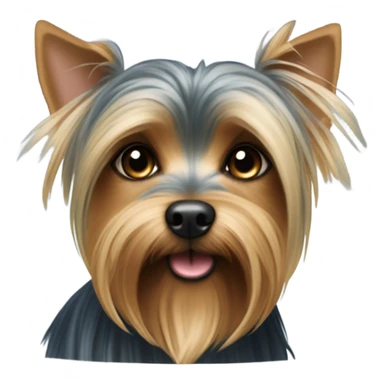 Yorkshire dog sticker