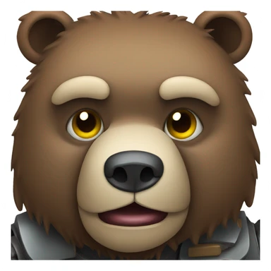 Robot grizzly  sticker