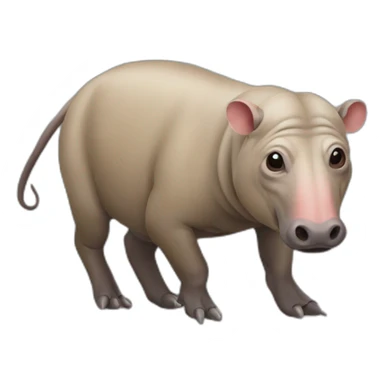 Babirusa sticker