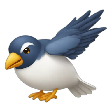 EMOJI DE GAVIOTA sticker