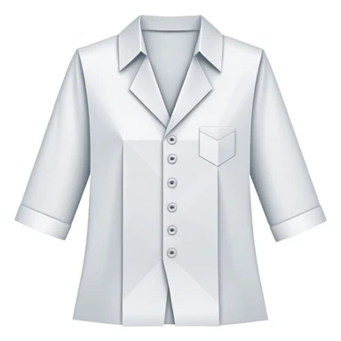 origami chemise sticker