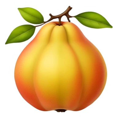 Quince emoji sticker