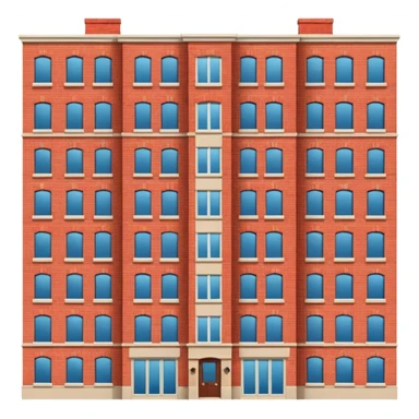 apartment building sticker