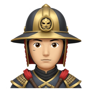 Ashigaru Foot Soldier face sticker