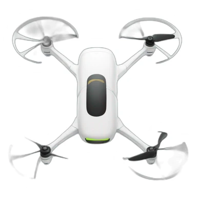 Quadcopter with eyes sticker