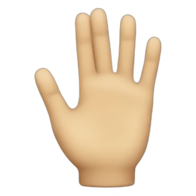 Hand with a token  sticker
