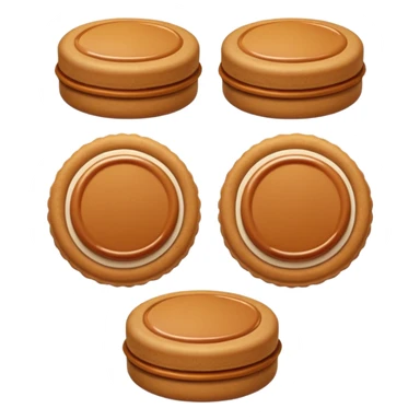 MAKE ME A LOTUS BISCOFF  EMOJI FOR MARKETING ON INSTAGRAM PURPOUSE sticker