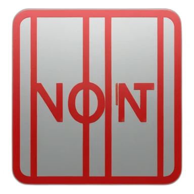 no entry sign sticker