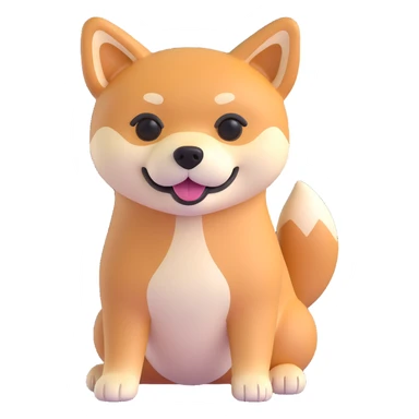 cute shiba inu sticker
