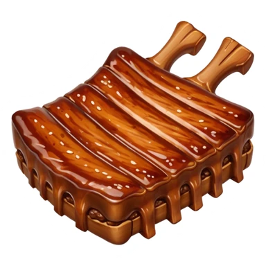 pork ribs sticker