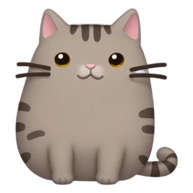 Pusheen the cat sticker