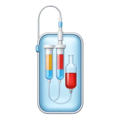 medical IV bag medication sticker
