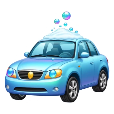 emoji for car wash sticker