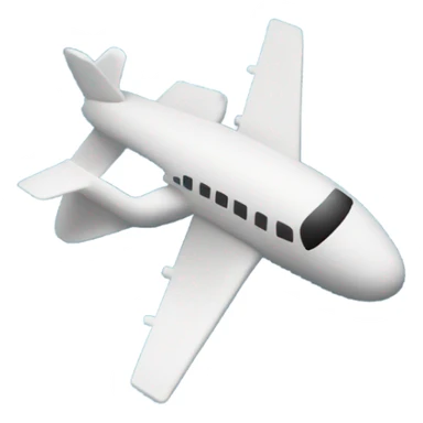 Avion en papier sticker