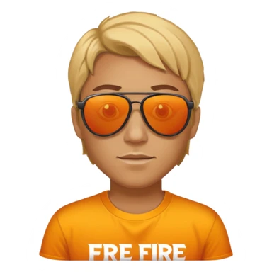 Free fire wala V bage sticker