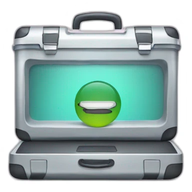 laptop in a cooler sticker