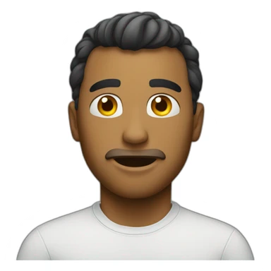 A mind blowing emoji  sticker