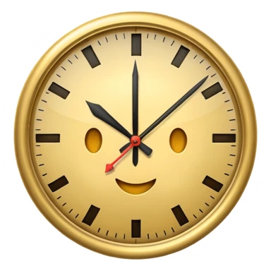 Clock it emoji  sticker