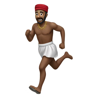 Emir running sticker