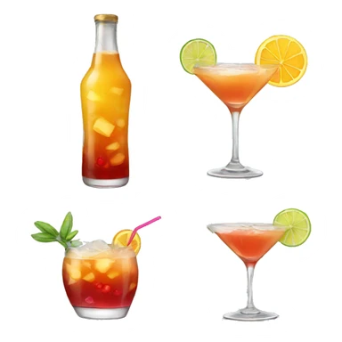 No cocktails sticker