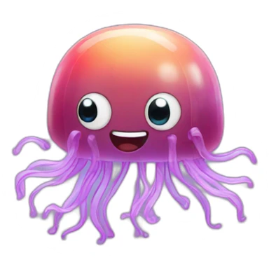 jellyfish dancing sticker
