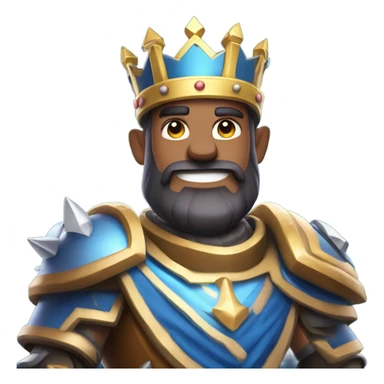 clash royale king sticker