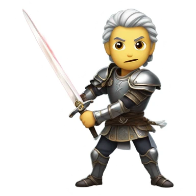 shadowbringer swordsman sticker