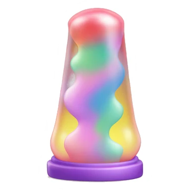 Pastel lava lamp  sticker