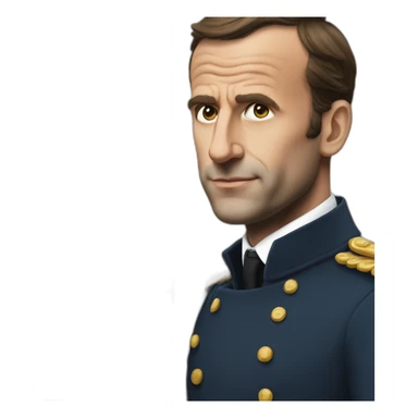 Macron qui fait dodo sticker