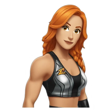 Becky lynch wwe sticker