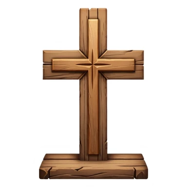 christan cross sticker