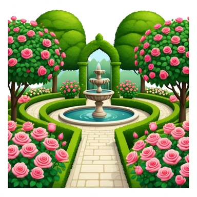 Fancy deluxe garden sticker