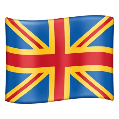 Åland flag sticker