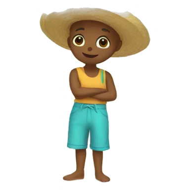 summer season sticker