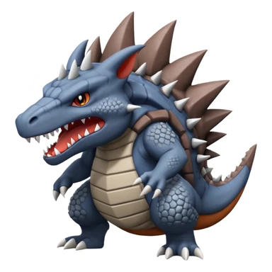 Tyrunt-Rhydon-Garchomp--fusion sticker