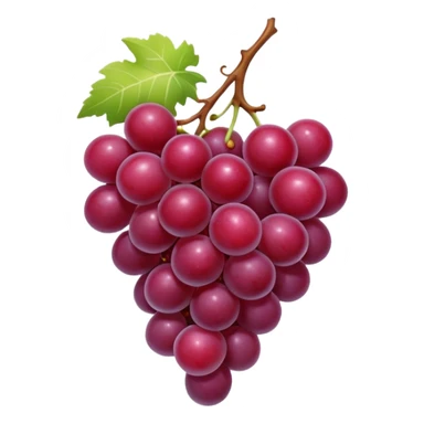 red grapes sticker